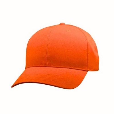 Big Size Blaze Orange Baseball Cap 2XL - 4XL
