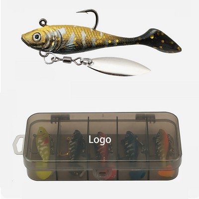 5 Pieces Lifelike Baits Fishing Lure