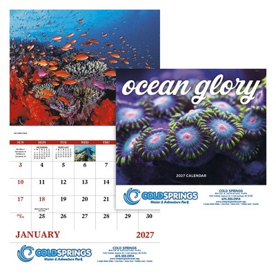 Good Value™ Ocean Glory - Stapled Calendar