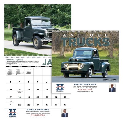 Triumph® Calendars Antique Trucks Calendar