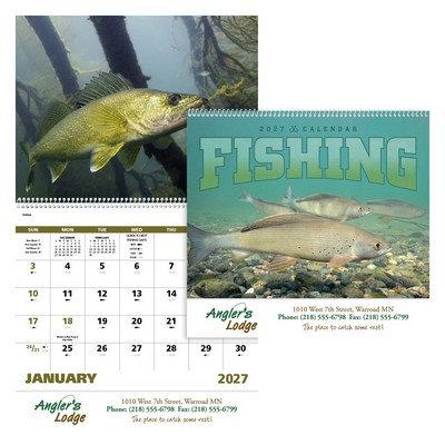 Good Value™ Fishing - Spiral Calendar