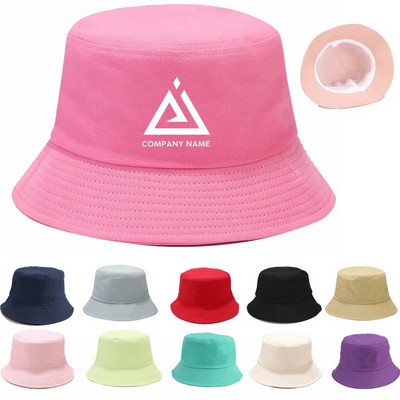 Beach Sun Cap Cotton Bucket Hat