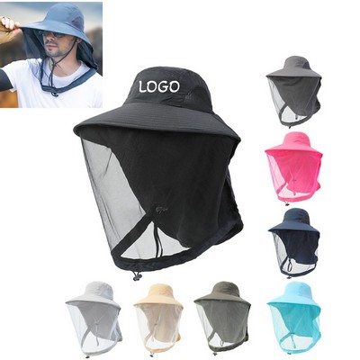 Head Net Bucket Hat