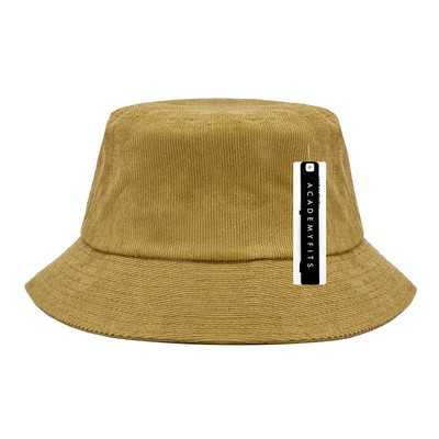 Academy Fits Corduroy Bucket Hat